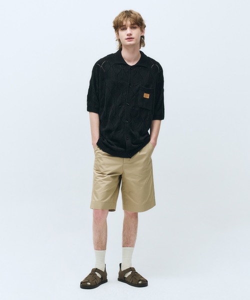 MARITHE + FRANCOIS GIRBAUD（マリテフランソワジルボー）の「M HALF COTTON PANT（その他パンツ・レディース・Beige/Black・MEDIUM/LARGE/X-LARGE）」の11枚目の写真