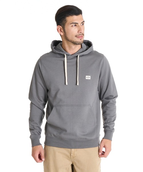 BILLABONG(ビラボン)の「BILLABONG メンズ 24A411501-ALL DAY PULLOVER パーカー 【2025年秋冬モデル】/ビラボンカンガルーポケットプルオーバーパーカー・フーディー(パーカー・メンズ・グリーン系その他/チャコール・MEDIUM/X-LARGE/LARGE)」の2枚目の写真