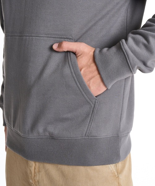 BILLABONG(ビラボン)の「BILLABONG メンズ 24A411501-ALL DAY PULLOVER パーカー 【2025年秋冬モデル】/ビラボンカンガルーポケットプルオーバーパーカー・フーディー(パーカー・メンズ・グリーン系その他/チャコール・MEDIUM/X-LARGE/LARGE)」の5枚目の写真