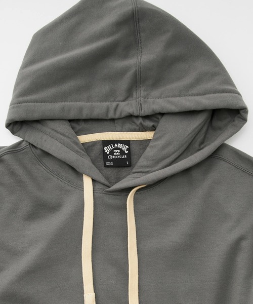 BILLABONG(ビラボン)の「BILLABONG メンズ 24A411501-ALL DAY PULLOVER パーカー 【2025年秋冬モデル】/ビラボンカンガルーポケットプルオーバーパーカー・フーディー(パーカー・メンズ・グリーン系その他/チャコール・MEDIUM/X-LARGE/LARGE)」の6枚目の写真