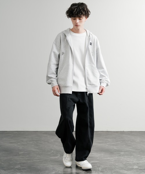 THE NORTH FACE(ザノースフェイス)の「日本未展開モデル THE NORTH FACE ザ・ノースフェイス WHITE LABEL ホワイトレーベル ESSENTIAL HOOD ZIP UP エッセンシャルフードジップアップパーカー(パーカー・メンズ・ブラウン/グレー/ブラック・M/L/XL/XXL)」の12枚目の写真