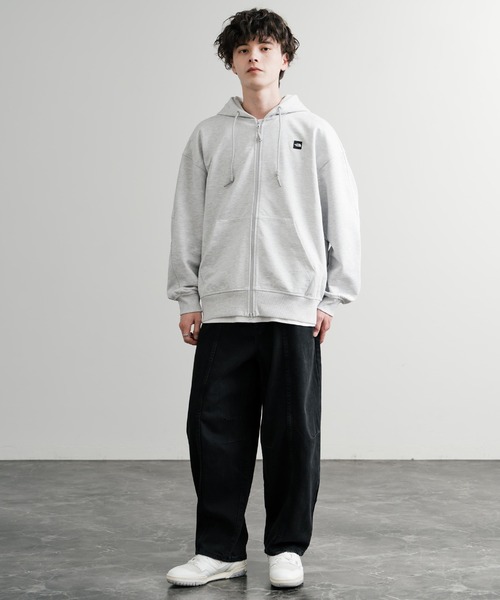 THE NORTH FACE(ザノースフェイス)の「日本未展開モデル THE NORTH FACE ザ・ノースフェイス WHITE LABEL ホワイトレーベル ESSENTIAL HOOD ZIP UP エッセンシャルフードジップアップパーカー(パーカー・メンズ・ブラウン/グレー/ブラック・M/L/XL/XXL)」の13枚目の写真