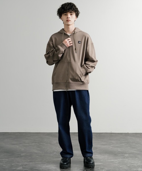 THE NORTH FACE(ザノースフェイス)の「日本未展開モデル THE NORTH FACE ザ・ノースフェイス WHITE LABEL ホワイトレーベル ESSENTIAL HOOD ZIP UP エッセンシャルフードジップアップパーカー(パーカー・メンズ・ブラウン/グレー/ブラック・M/L/XL/XXL)」の20枚目の写真