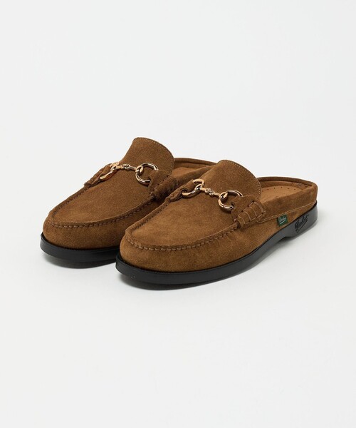 paraboot ビットローファー 6.5 ブラウン Paraboot ローファー 「別注」「Paraboot」スエード ビット