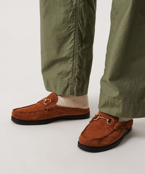 別注】＜Paraboot＞ BAHAMAS SUEDE BIT MULE/ビット ミュール