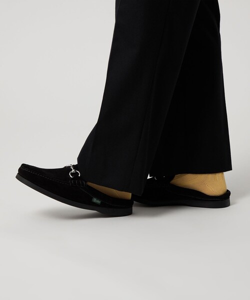 別注】＜Paraboot＞ BAHAMAS SUEDE BIT MULE/ビット ミュール