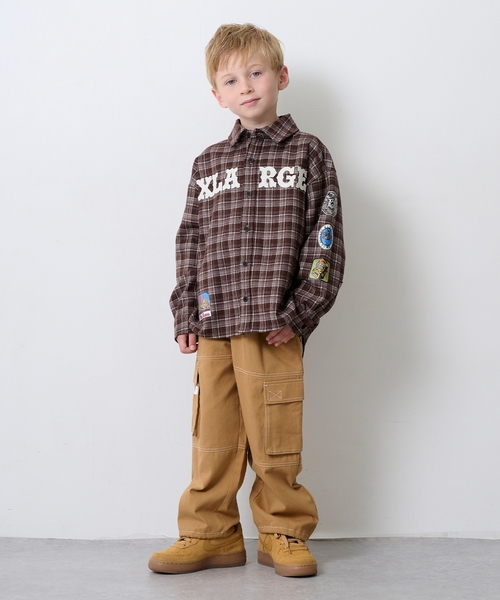 XLARGE KIDS（エクストララージキッズ）の「カーゴパンツ（カーゴパンツ・キッズ・ブラック/ベージュ・130cm/140cm/110cm/120cm/90cm/100cm）」の11枚目の写真