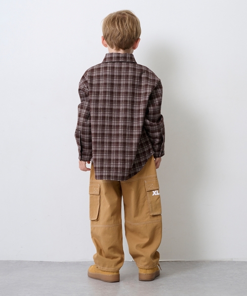 XLARGE KIDS（エクストララージキッズ）の「カーゴパンツ（カーゴパンツ・キッズ・ブラック/ベージュ・130cm/140cm/110cm/120cm/90cm/100cm）」の9枚目の写真