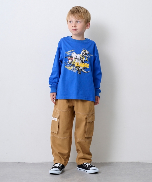 XLARGE KIDS（エクストララージキッズ）の「カーゴパンツ（カーゴパンツ・キッズ・ブラック/ベージュ・130cm/140cm/110cm/120cm/90cm/100cm）」の8枚目の写真