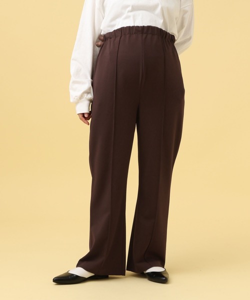 ssx2673専用 LEPSIM｜【産前・産後対応】マタニティ/ピンタックフレアパンツ