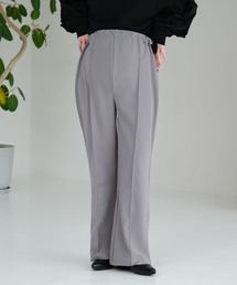 LEPSIM | 【産前・産後対応】マタニティ／ピンタックフレアパンツ　582137(マタニティウェア/グッズ)