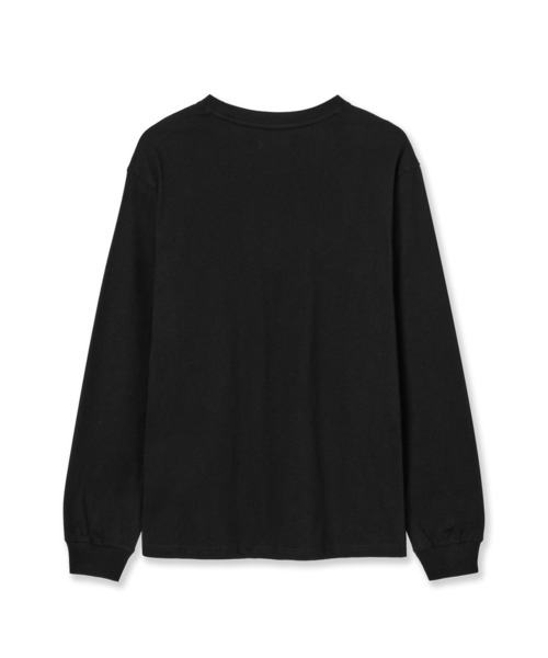 aeae（エーイーエーイー）の「WEB LOGO L/S（Tシャツ/カットソー・レディース・オートミール/ネイビー/ホワイト/ブラック・SMALL/MEDIUM/LARGE）」の9枚目の写真