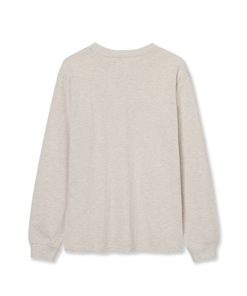 aeae（エーイーエーイー）の「WEB LOGO L/S（Tシャツ/カットソー・レディース・オートミール/ネイビー/ホワイト/ブラック・SMALL/MEDIUM/LARGE）」の13枚目の写真