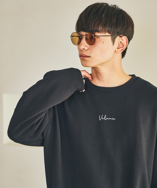 LAKOLE（ラコレ）の「ダンボールLOGOロンT / 590573（Tシャツ/カットソー・メンズ・ブラック/ホワイト/ライトグレー/ブラウン/パープル・SMALL/MEDIUM/LARGE/X-LARGE）」の2枚目の写真