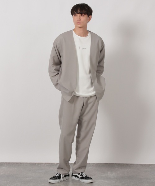 LAKOLE（ラコレ）の「ダンボールLOGOロンT / 590573（Tシャツ/カットソー・メンズ・ブラック/ホワイト/ライトグレー/ブラウン/パープル・SMALL/MEDIUM/LARGE/X-LARGE）」の16枚目の写真