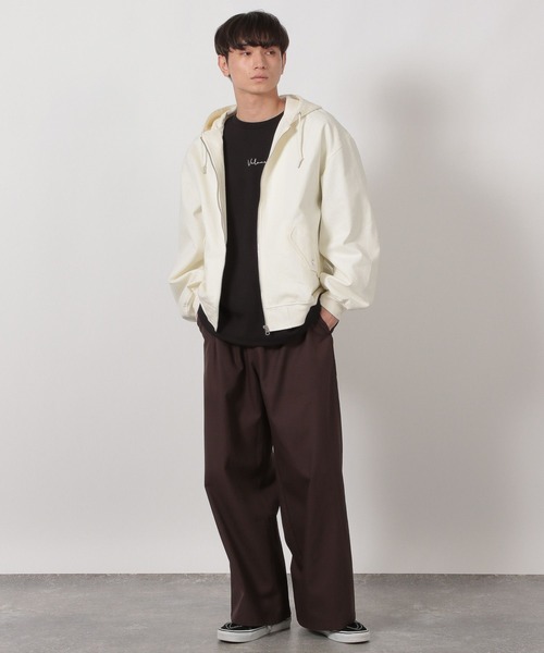 LAKOLE（ラコレ）の「ダンボールLOGOロンT / 590573（Tシャツ/カットソー・メンズ・ブラック/ホワイト/ライトグレー/ブラウン/パープル・SMALL/MEDIUM/LARGE/X-LARGE）」の18枚目の写真