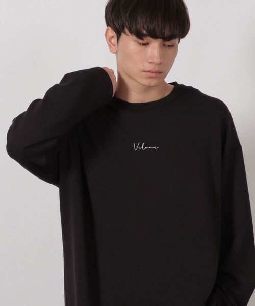 LAKOLE（ラコレ）の「ダンボールLOGOロンT / 590573（Tシャツ/カットソー・メンズ・ブラック/ホワイト/ライトグレー/ブラウン/パープル・SMALL/MEDIUM/LARGE/X-LARGE）」の6枚目の写真