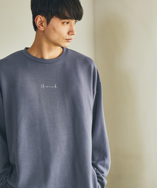 LAKOLE（ラコレ）の「ダンボールLOGOロンT / 590573（Tシャツ/カットソー・メンズ・ブラック/ホワイト/ライトグレー/ブラウン/パープル・SMALL/MEDIUM/LARGE/X-LARGE）」の8枚目の写真