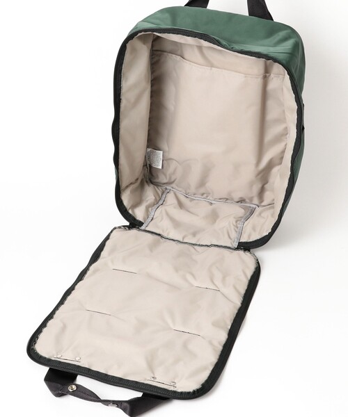 BAG'n'NOUN(バッグンナウン)の「BAG'n'NOUN / BOX RUCK LITE リュック(バックパック/リュック・レディース・オリーブ/ネイビー・ONE SIZE)」の4枚目の写真