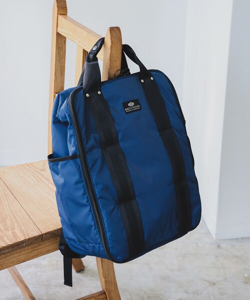 BAG'n'NOUN(バッグンナウン)の「BAG'n'NOUN / BOX RUCK LITE リュック(バックパック/リュック・レディース・オリーブ/ネイビー・ONE SIZE)」の5枚目の写真