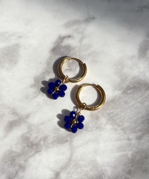 YU-KA:フラワーチャーム2way ピアス flower charm 2way pierce