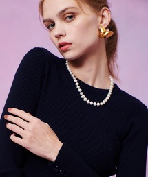 LOULOU WILLOUGHBY（ルルウィルビー）の「◇【LOULOU WILLOUGHBY】タンスイパールショートネックレス（ネックレス）」