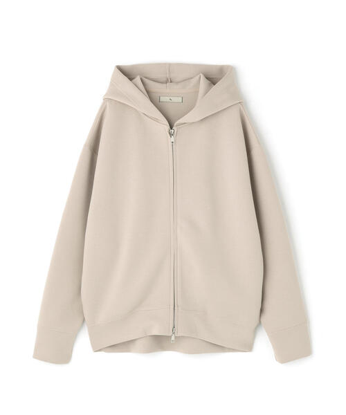 N.（N. Natural Beauty Basic）（エヌエヌナチュラルビューティーベーシック）の「ダンボールフォルムパーカー（パーカー・レディース・グレー/ブラウン/ベージュ・MEDIUM）」の22枚目の写真