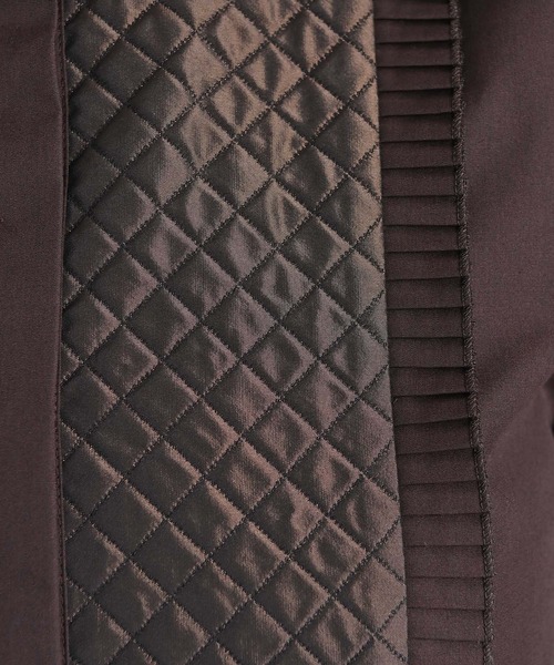 RAW FUDGE（ローファッジ）の「キルト切り替えプリーツフリルシャツ（シャツ/ブラウス・レディース・ホワイト/ブラウン/ブラック・M）」の19枚目の写真