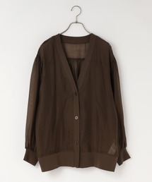 LOWRYS FARM | シアーシャツカーディガンＬＳ　593392(カーディガン/ボレロ)