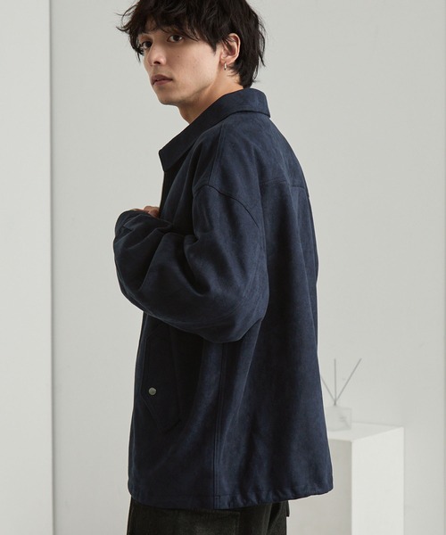 ブラッシュド オーバーサイズ ドロストフライトジップブルゾン MONO