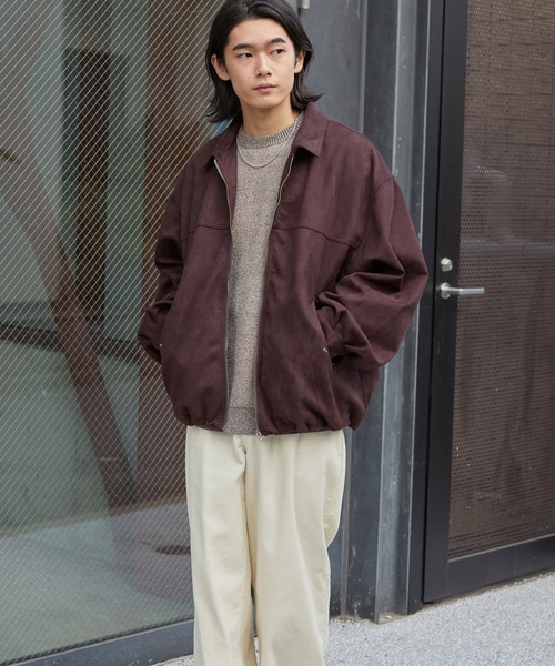 【MOGA】ドロストジップアップコート ブルゾン スタンドカラー М MOGA】ドロストジップアップコート ブルゾン スタンドカラー М MOGA