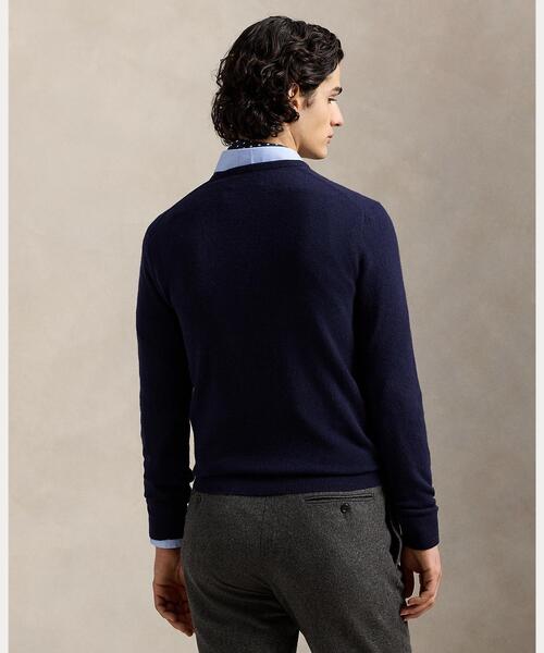 POLO RALPH LAUREN(ポロ ラルフ ローレン)の「ウール クルーネック セーター(ニット/セーター・メンズ・ブルー・S/M/L/XL/XXL/XS)」の5枚目の写真