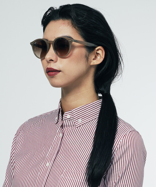 Ray-Ban（レイバン）の「Ray-Ban レイバン サングラス  RB2180F(JPフィット) RB2180F49616613（サングラス・メンズ・ベージュ系その他・49）」の8枚目の写真