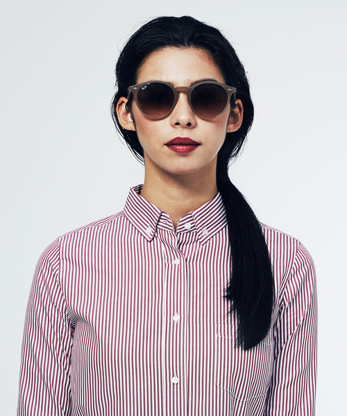Ray-Ban（レイバン）の「Ray-Ban レイバン サングラス  RB2180F(JPフィット) RB2180F49616613（サングラス・メンズ・ベージュ系その他・49）」の9枚目の写真