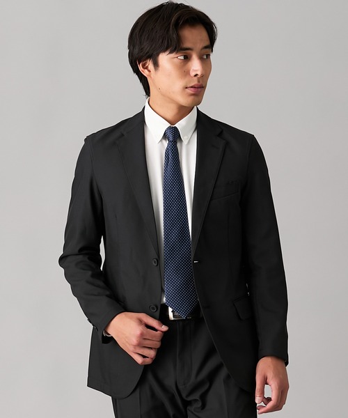 nissen（ニッセン）の「【形態安定・吸汗速乾・ストレッチ】ボタンダウンニットワイシャツ　(M～4Lサイズ)（ビジネスシャツ・メンズ・ホワイト/ネイビー・L/3L/M/4L/LL）」の3枚目の写真