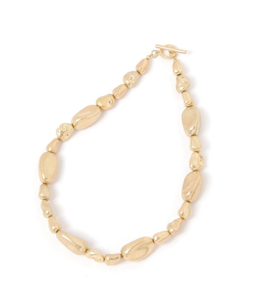 GLOBAL WORK(グローバルワーク)の「変形オーナメント二連ネックレス/597834(ネックレス・レディース・シルバー/ゴールド・FREE)」の4枚目の写真