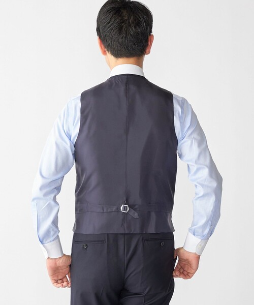 SHIPS: 御幸毛織 ファブリック FOUR SEASONS ソリッド ベスト（ベスト