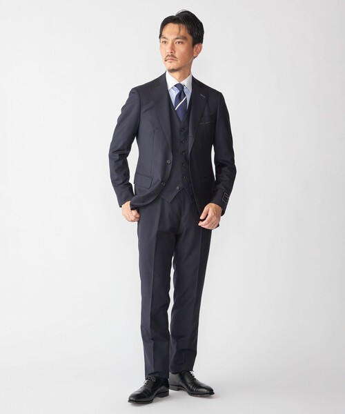 シップス（SHIPS）/SHIPS: 御幸毛織 ファブリック FOUR SEASONS ソリッド ベスト SHIPS: 御幸毛織 ファブリック FOUR SEASONS ソリッド ベスト（ベスト