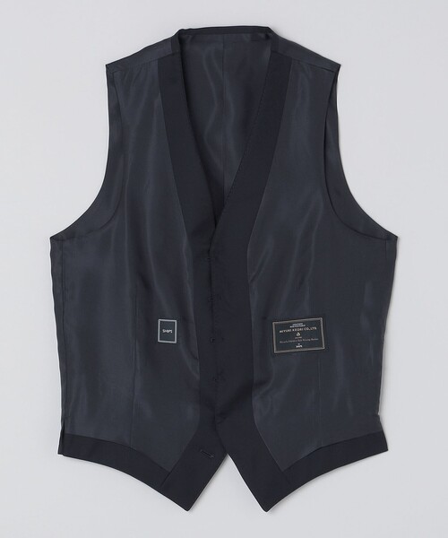 SHIPS: 御幸毛織 ファブリック FOUR SEASONS ソリッド ベスト（ベスト