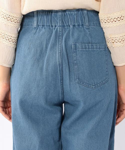 coen（コーエン）の「デニムガウチョパンツ（デニムパンツ・レディース・ホワイト/ライトブルー/ネイビー・SMALL/MEDIUM/LARGE）」の18枚目の写真