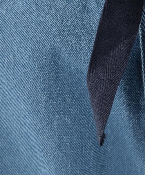 coen（コーエン）の「デニムガウチョパンツ（デニムパンツ・レディース・ホワイト/ライトブルー/ネイビー・SMALL/MEDIUM/LARGE）」の9枚目の写真