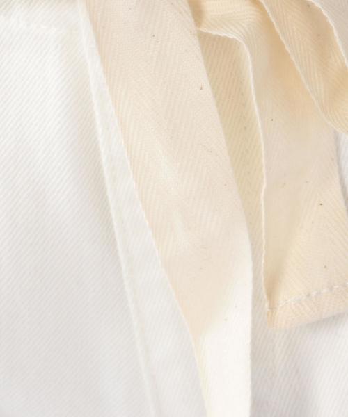 coen（コーエン）の「デニムガウチョパンツ（デニムパンツ・レディース・ホワイト/ライトブルー/ネイビー・SMALL/MEDIUM/LARGE）」の11枚目の写真