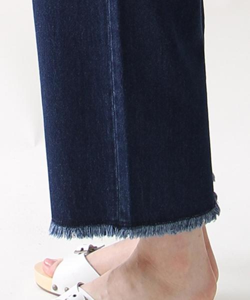 coen（コーエン）の「デニムガウチョパンツ（デニムパンツ・レディース・ホワイト/ライトブルー/ネイビー・SMALL/MEDIUM/LARGE）」の7枚目の写真