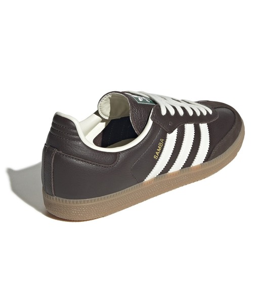 adidas Originals(アディダスオリジナルス)の「ADIDAS SAMBA OG OOJ30/JR0891(スニーカー・メンズ・ブラウン・26cm/26.5cm/27cm/27.5cm/28.5cm/28cm)」の4枚目の写真