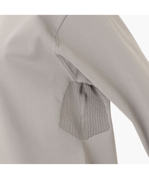 BRIEFING（ブリーフィング）の「【BRIEFING GOLF／ブリーフィングゴルフ】WS WR CREWNECK KNIT（ニット/セーター・レディース・グレー/ブラック/ベージュ・M/S）」の6枚目の写真