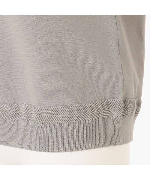 BRIEFING（ブリーフィング）の「【BRIEFING GOLF／ブリーフィングゴルフ】WS WR CREWNECK KNIT（ニット/セーター・レディース・グレー/ブラック/ベージュ・M/S）」の8枚目の写真