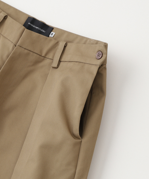 EDIFICE（エディフィス）の「ROSEROMP STUDIO(ローズロンプ スタジオ) MINE PANTS（スラックス・メンズ・ブラック/ブラウン・FREE）」の8枚目の写真