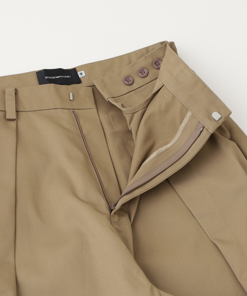 EDIFICE（エディフィス）の「ROSEROMP STUDIO(ローズロンプ スタジオ) MINE PANTS（スラックス・メンズ・ブラック/ブラウン・FREE）」の6枚目の写真