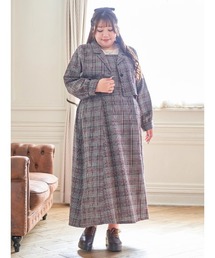 Re-J&SUPURE（リジェイアンドスプル）の「【大きいサイズ】【Kannaコラボ】ジャケキャミワンピアンサンブル（ワンピース・レディース）」