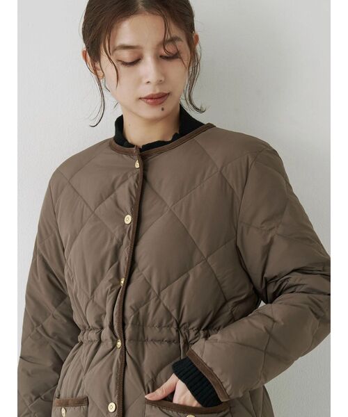 ※売切希望※willfree TAIONコラボ/ダウンジャケット/ベージュS 売切希望※willfree TAIONコラボ/ダウンジャケット/ベージュS